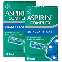 Aspirin Comp Gran-Stick Doppelpack 2X10 St