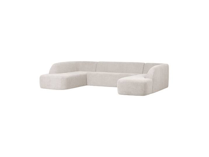 Canapé en U 339 cm Chenille Pearl Melange SLOPING