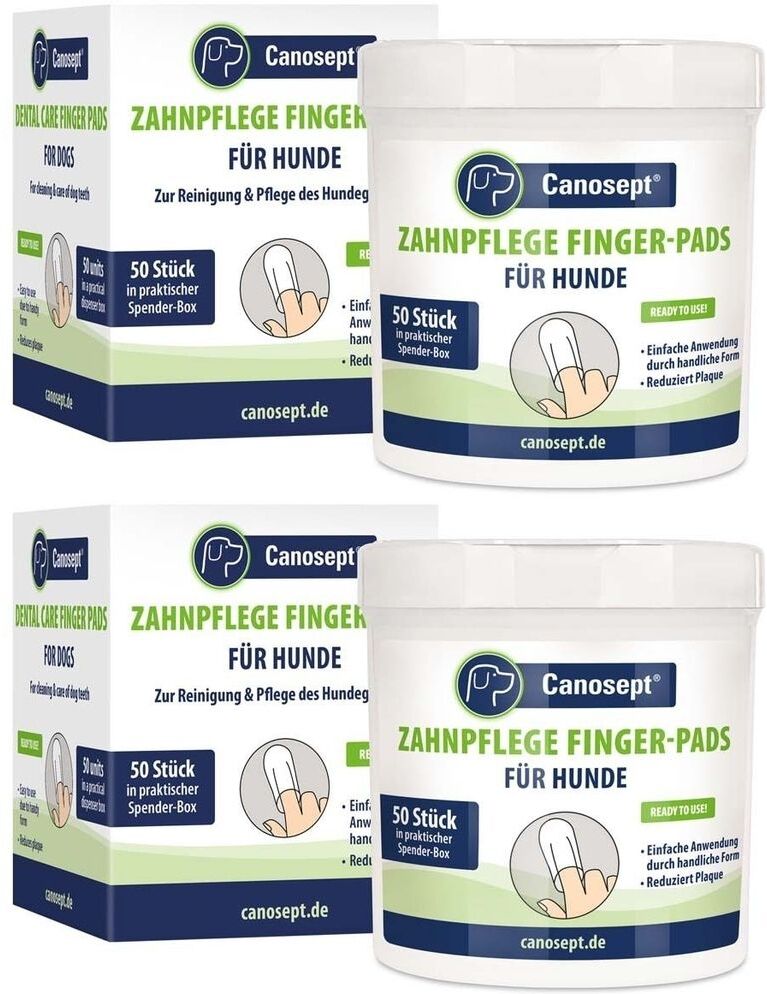 Canosept Zahnpfl Pads Hund x2 2x50 St