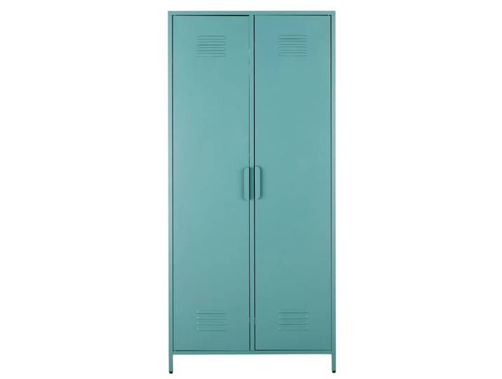 2-türiger grüner Stahlschrank