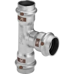 Viega, Rohrverbindungstechnik, T-Stück Temponox mit SC-Contur Pressanschlüsse 42x28x42mm