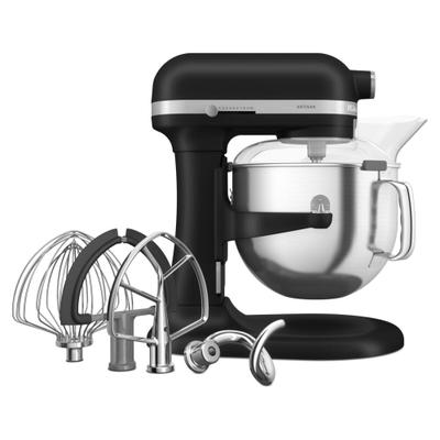 KITCHENAID Küchenmaschine "5KSM70SHXECA", schwarz (matt schwarz), B:28,7cm H:41,9cm T:37,15cm, Küchenmaschinen, Küchenmaschine