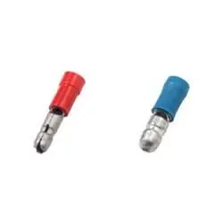 ABB RB5BM Rundsteckverbinder, Kabeldurchmesser 1.5 - 2.5 mm2, Messing, PVC - Polyvinylchlorid Vinyl Isolation, blau 7TCI029770R0097 VPE=100  - 100 Stück