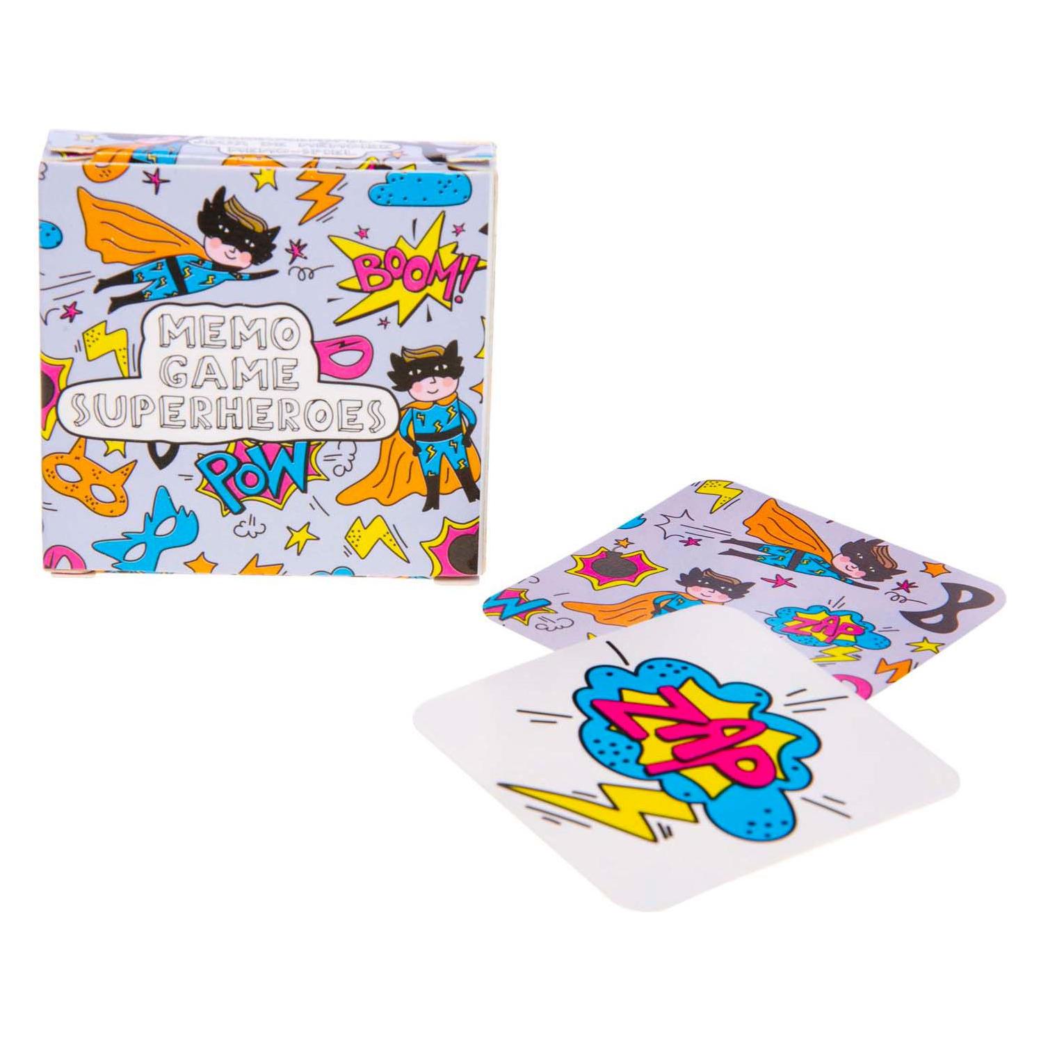 Duckiez Mini-Memory-Spiel Superhelden, 28 Karten (60690093)
