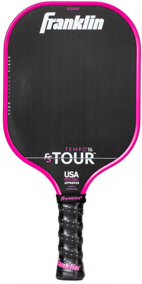 Franklin FS Tour Tempo Pickleball Paddle Pink 16 mm