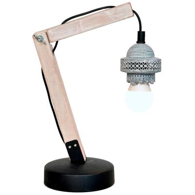 KAYOOM Tischleuchte "Tischlampe Rossa VI", grau, 1, H: 38,5cm, 1 Stk., Leuchten, modern, kombinierbar, Tischleuchte