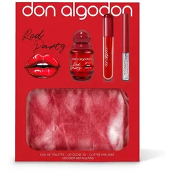 Don Algodón D Algodon Wom Red Party 30 Maq Bolso