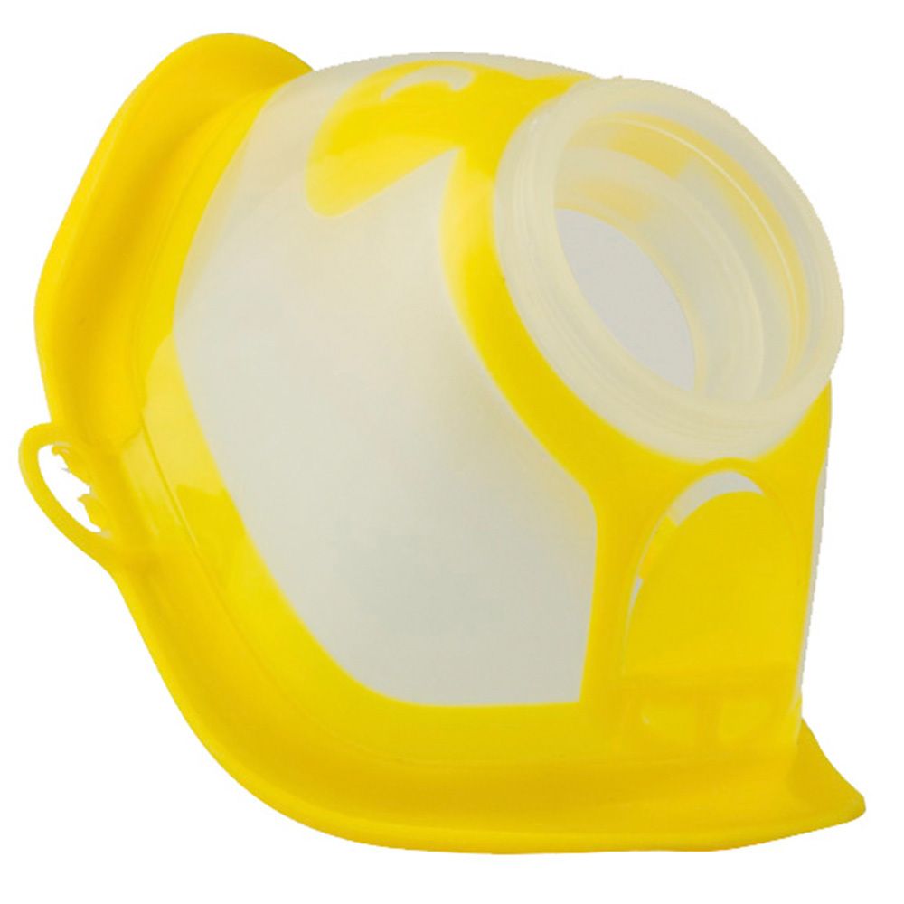 Microdrop RF7 Maske Kind gelb transparent 1 St