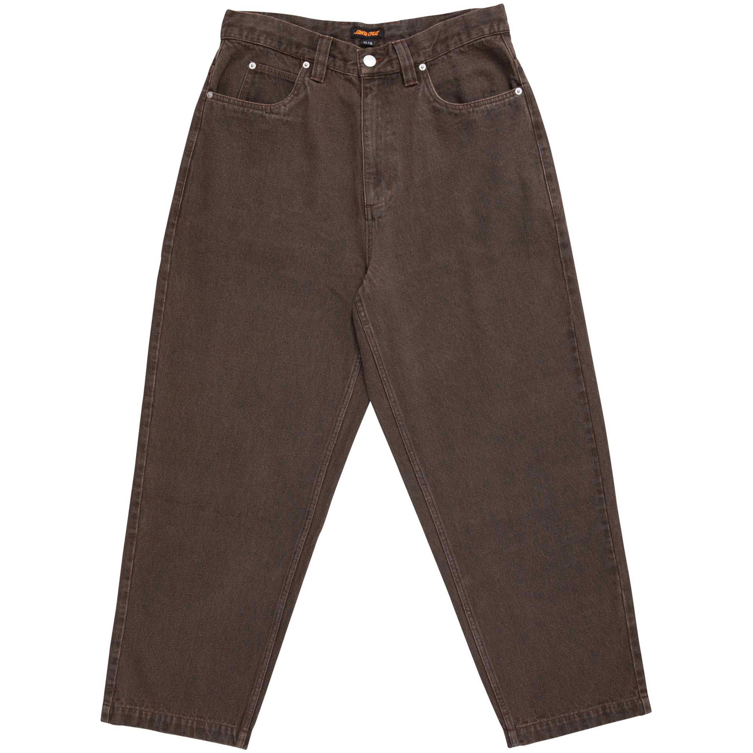 Santa Cruz Big Herren Jeans & Freizeithose braun Größe XS Lifestyle Hautfreundlich