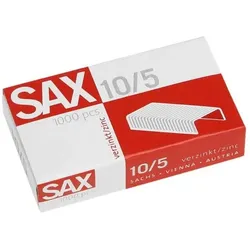 SAX Design 10/5 Heftklammern - 1.000 Stück