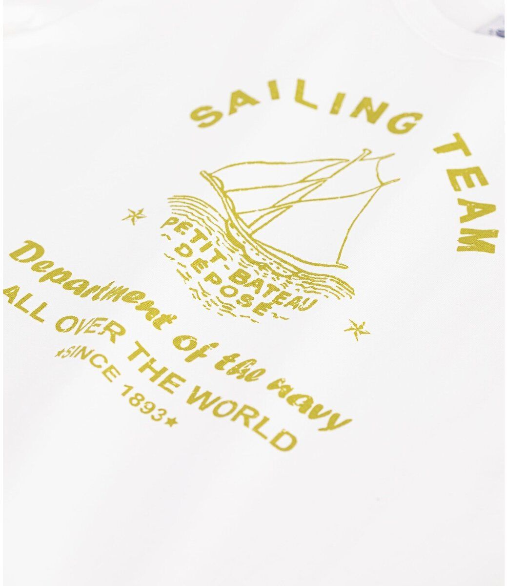 PETIT BATEAU T-shirt manches courtes, en coton