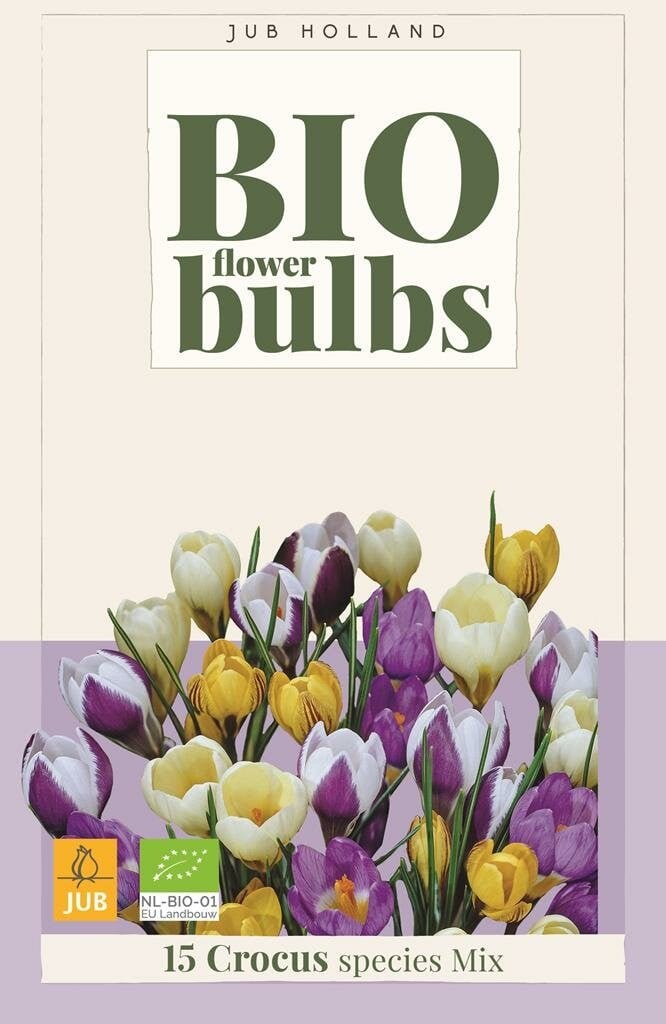 Jub Bio Crocus species mix 15 bollen