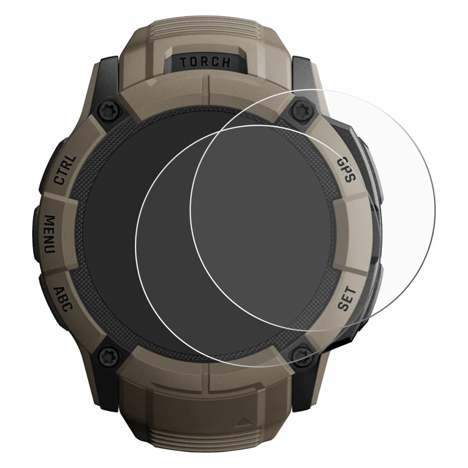 ScreenLeaf Schutzfolie für Garmin Instinct 2X Solar Tactical Edition Displayschutz Display Schutz Folie Klar (6156648)