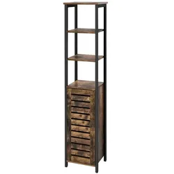 Kommode   ¦ braun ¦ Maße (cm): B: 37 H: 167