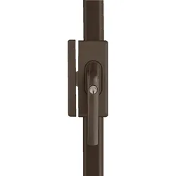 ABUS Braun FOS650A B AAL0006 Fenster-Stangenschloss 3 Punkt Verriegelung Alarm