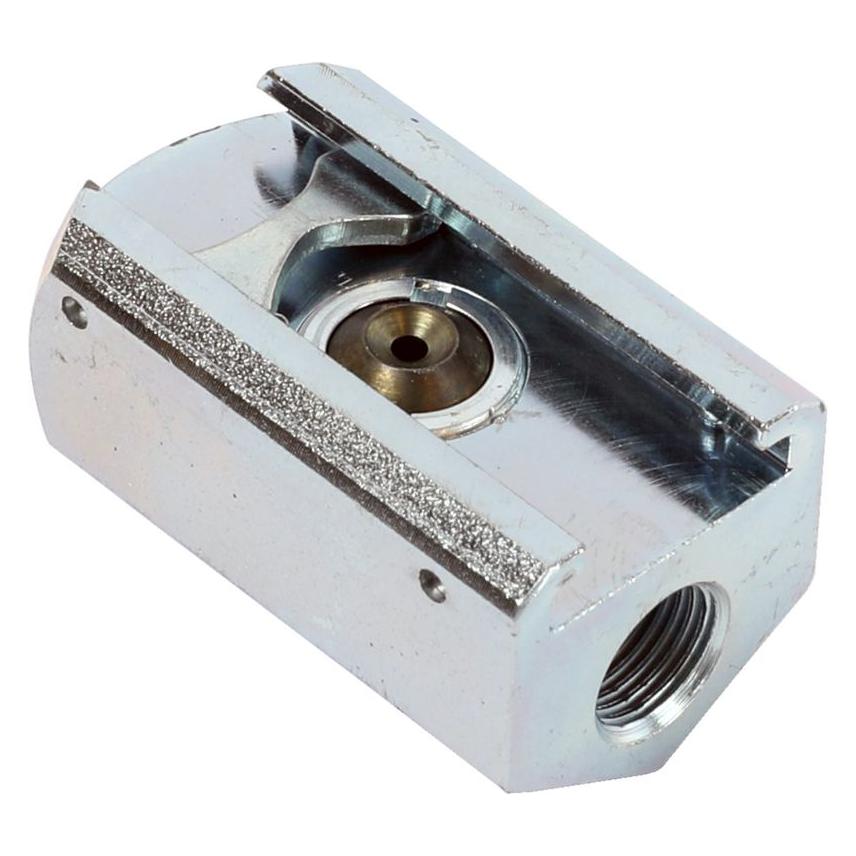 Abnox Mundstück DUOGLISSO für Schmierstoffe und Flachkopf-Schmiernippel Typ A2 nach DIN 3404 (24 mm) (74850298)