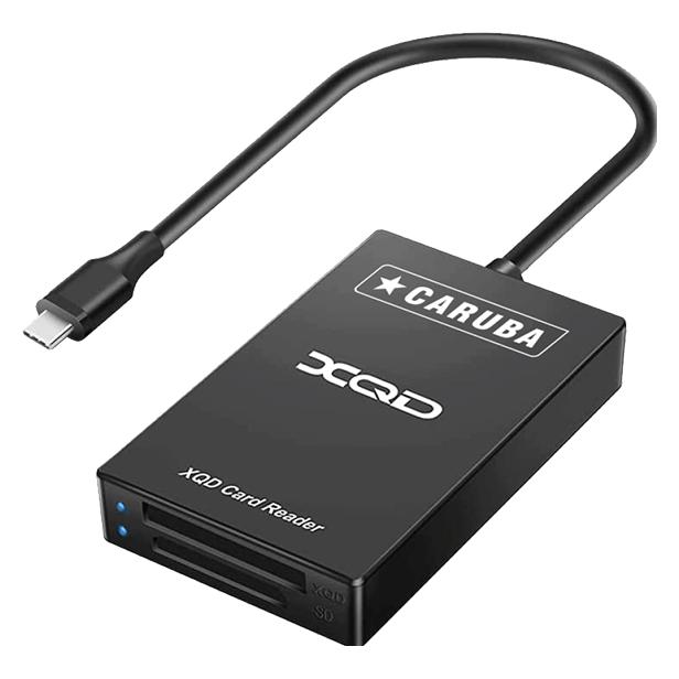 Caruba 2 in 1 Kartenleser XQD + SD USB C (USB-C) (B0CPFQQ86V)