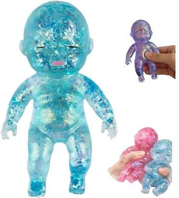 Uplift Treasures Sugar Baby Squishy Stress Relief Squeeze Toy blue