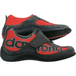 Daytona Moto Fun, Schuhe - Grau/Rot - 44