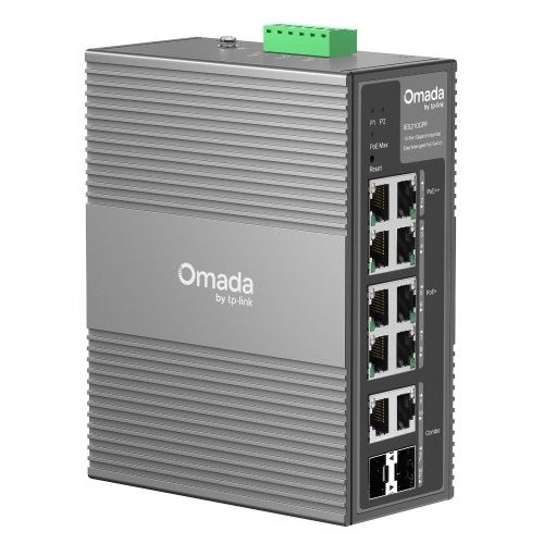 TP-Link 10-PORT 1G INDUSTRIAL L2 SWITCH EASY MANAGED WITH 8-PORT POE