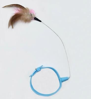 Uplifted Finds Aero Feather Hands Free Interactive Collar blue