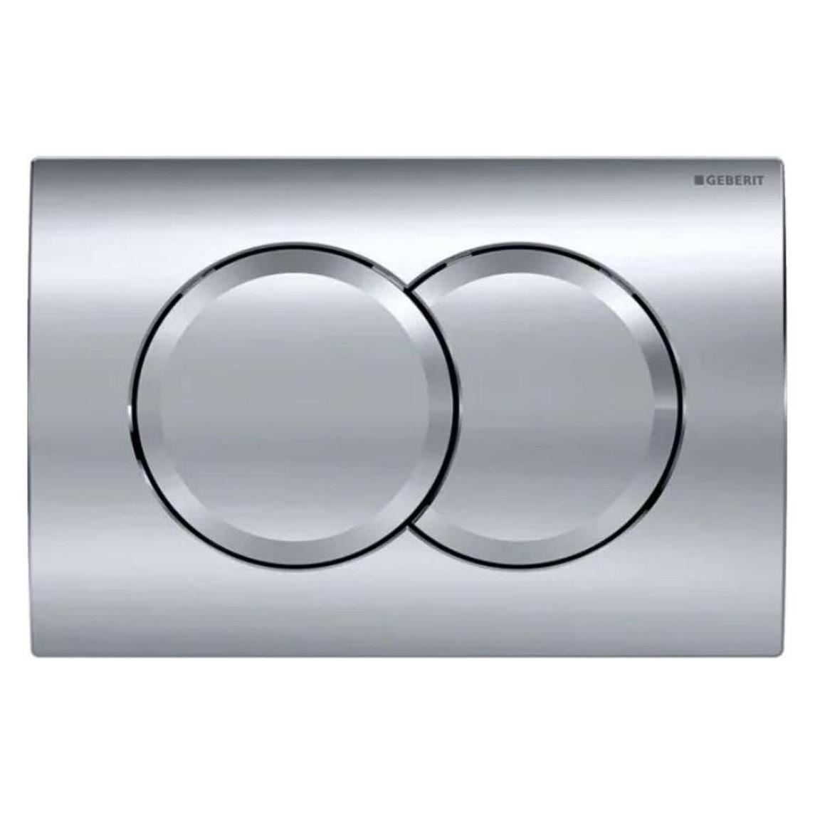 Geberit Betätigungsplatte Delta01 Betätigungsplatte, vorne, Chrom glänzend (1 (115.107.21.1)