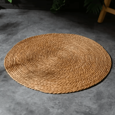 Inspire Picks Natural Rattan Cat Scratcher Mat Nail Sharpening Pad & Furniture Protector mat 40cm