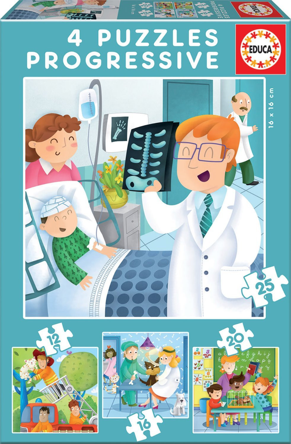 Educa Puzzel Als ik groot ben met progressieve moeilijkheidsgraad, 12-25 stukjes