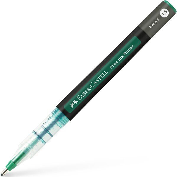 Faber-Castell Free Ink Rollerpen   B   Grøn
