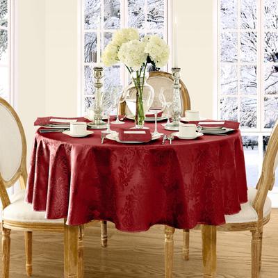 Threadmade Barcelona Damask Elegant Fabric Tablecloth