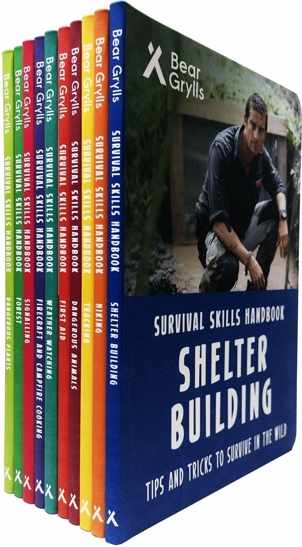 Bonnier Zaffre Bear Grylls Books, Bear Grylls Survival Skills, 10 Book Collection Set