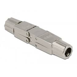 Delock Verbinder Netzwerk Adapter Kabel [1x LSA - 1x LSA] Silber 86976