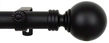 InStyleDesign Sphere 1-inch Adjustable Drapery Rod 160-240 inch - 160 to 240 inch