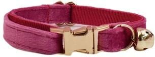Uplift Essentials Custom Engraved Velvet Safety Cat Collar rose l