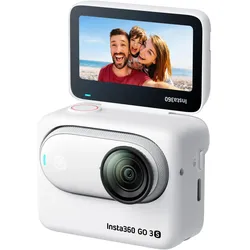 Insta360 GO 3S (128GB) (30p, Bluetooth, WLAN), Action Cam, Weiss