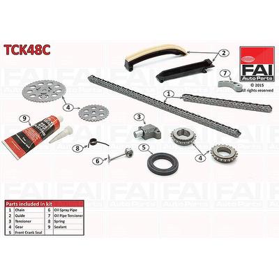 Fai Autoparts Steuerkettensatz [Hersteller-Nr. TCK48C] für Smart