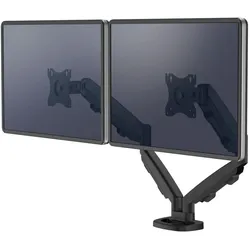 Fellowes Monitorarm (Tisch, 8 kg), Monitor Halterung, Schwarz