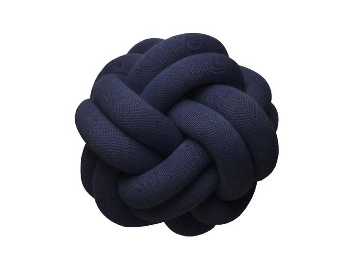 Design House Stockholm Knot kussen marineblauw