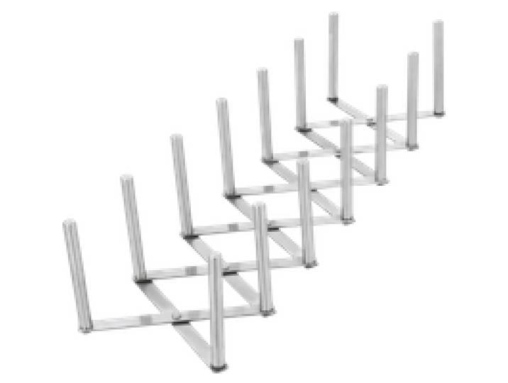 SILVERCREST® Organisateur de batterie de cuisine / Support de couvercle (Porte-assiettes et tapis de séchage)