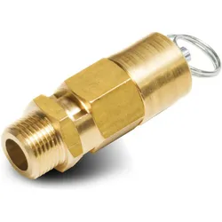 Aircraft, Zubehör Druckluftwerkzeug, Sicherheitsventil Kategorie IV CE 97/23 15 bar 3/8" AG, 4400 NI/min
