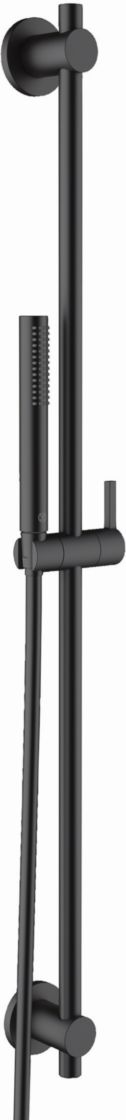 Kludi Nova Fonte set de douche 2084039-15 avec barre murale 900mm, noir mat