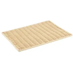 APS 40296 Auslage Tablett, flach  40 x 30 cm, H: 1 cm