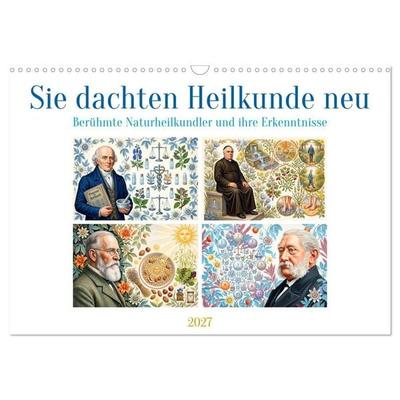 Sie dachten Heilkunde neu (Wandkalender 2027 DIN A3 quer), CALVENDO Monatskalender