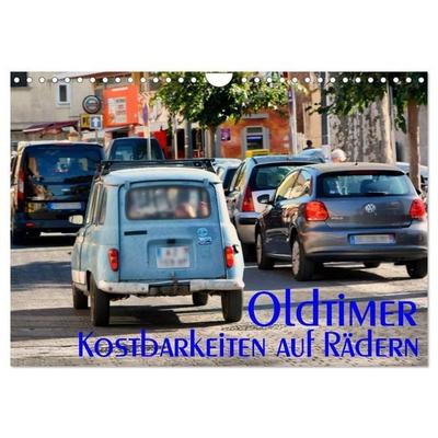Oldtimer - Kostbarkeiten auf Rädern (Wandkalender 2027 DIN A4 quer), CALVENDO Monatskalender
