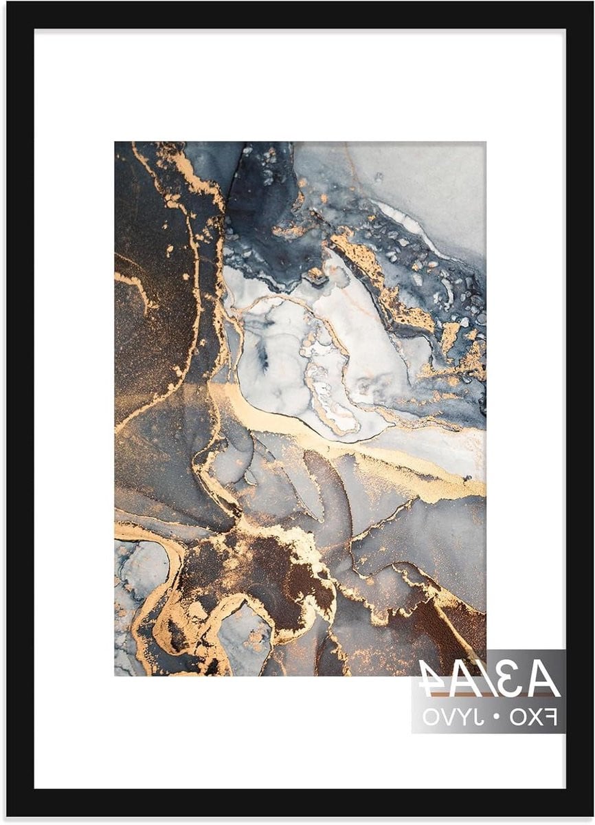Posterlijst A3 Zwart - Fotolijst voor Wanddecoratie