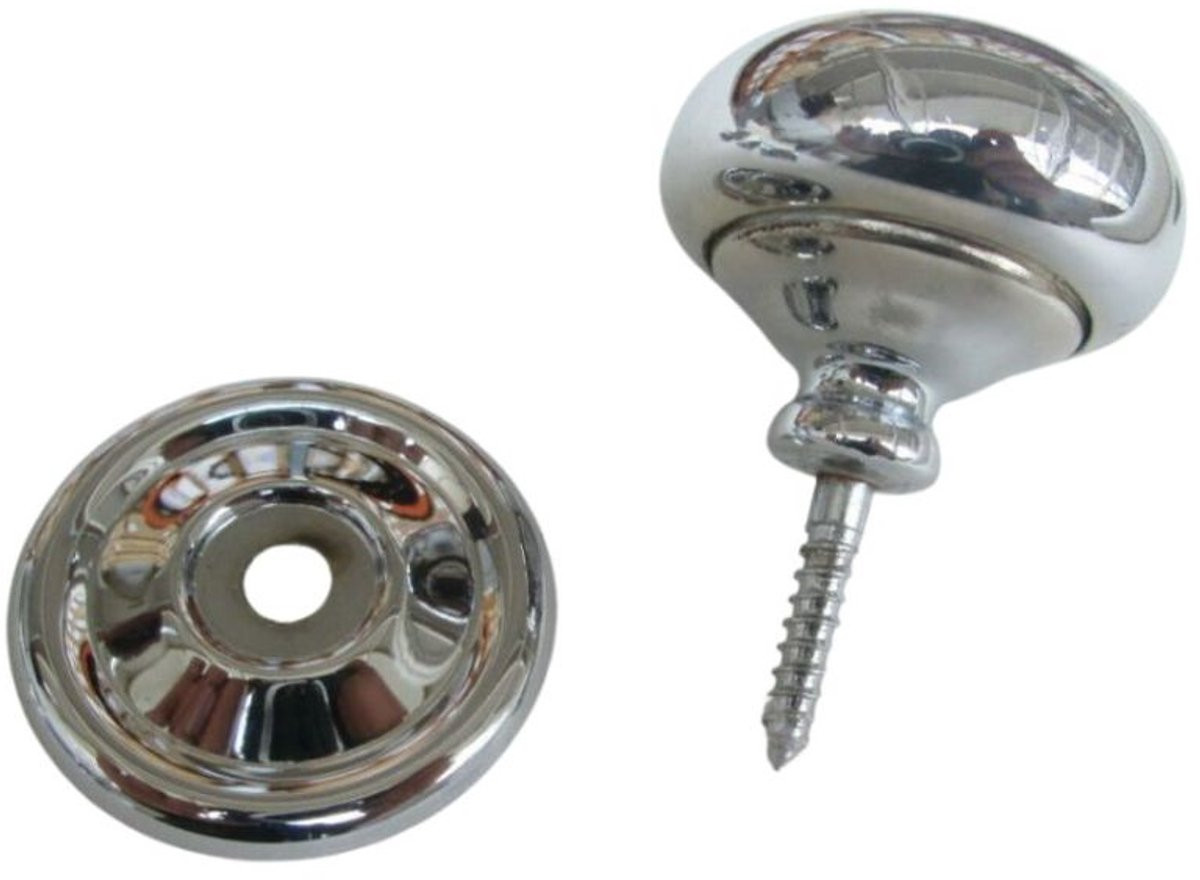 Ironmongery World Kastknop Polished Chrome 40mm