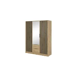Drehtürenschrank   ¦ braun ¦ Maße (cm): B: 155 H: 200