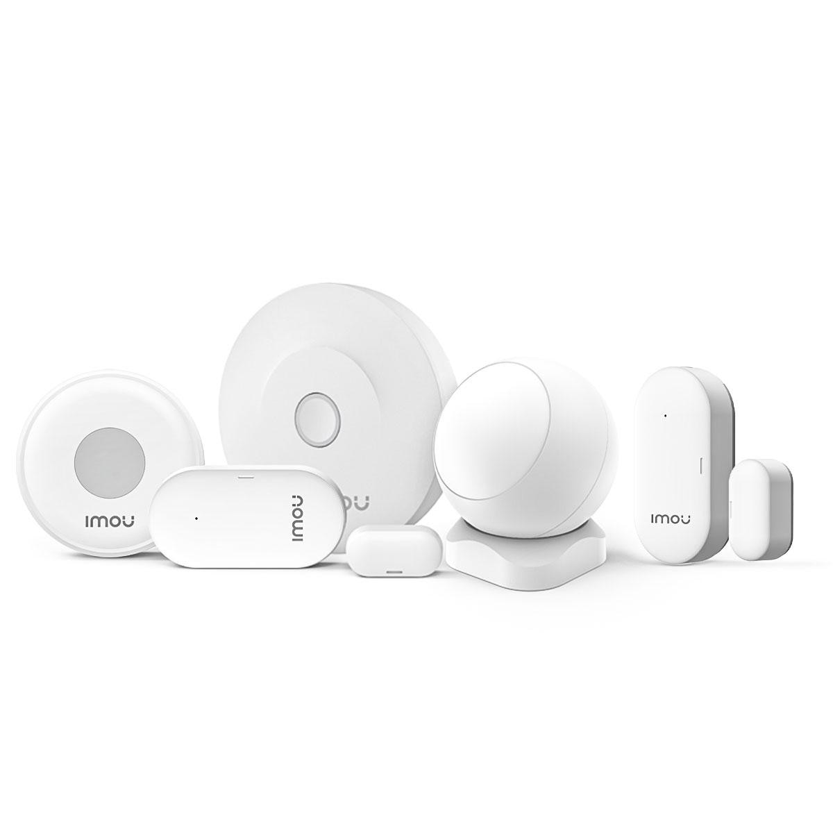Imou Smart Alarm Security Kit mit Zentrale, Tür-/Fenstersensoren und Bewegungsmelder