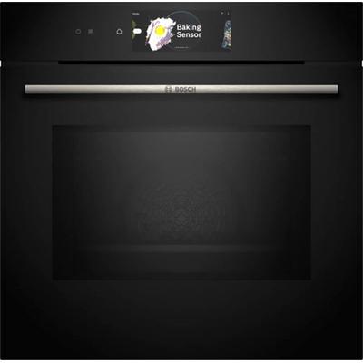 BOSCH Backofen mit Mikrowelle "HMG778NB1", schwarz, B:59,4cm H:59,5cm T:54,8cm, Backöfen