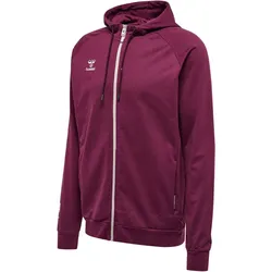 hummel MOVE Grid Kapuzenjacke Herren 3506 - grape wine XXL